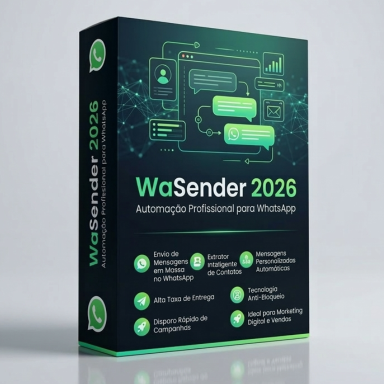 WaSender Novo Atualizado 2026 WaSender Novo Atualizado 2026